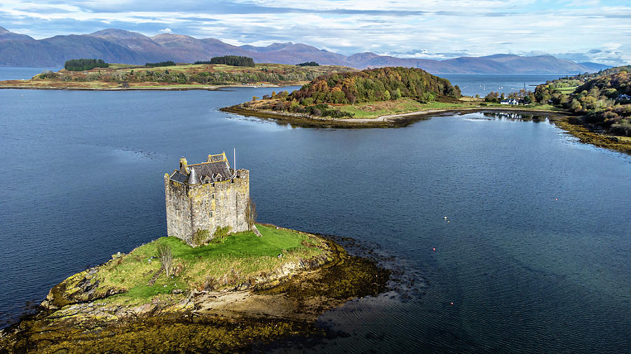 Castle Stalker Photograph by Shirley Mitchell
