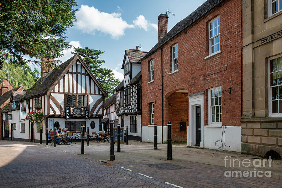 Castle Street in Warwick Town Centre Photograph by Tim Gainey