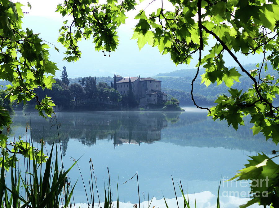 Castle Toblino - Lago di Toblino - Italy Photograph by Phil Banks