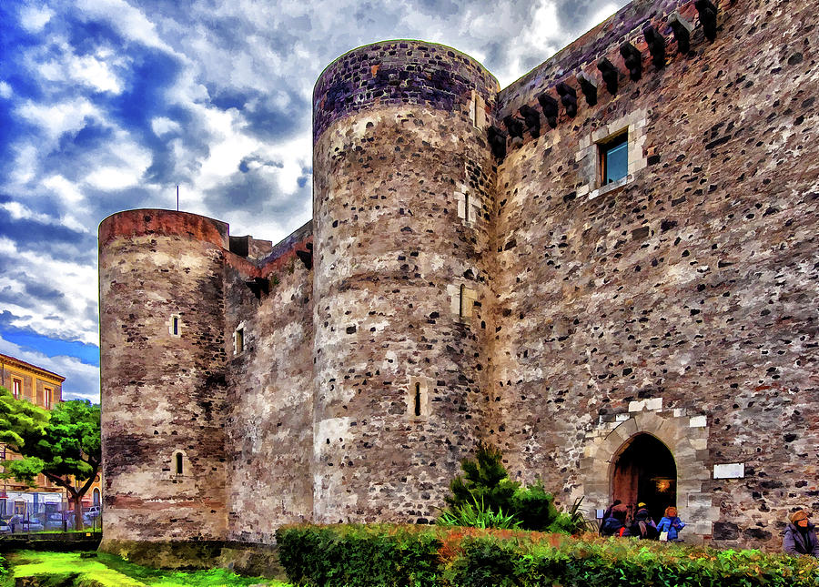 Castle Ursino Photograph by Monroe Payne