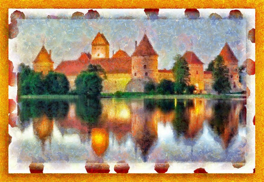 Chateau Over the Water Digital Art by Mario Carini - Fine Art America