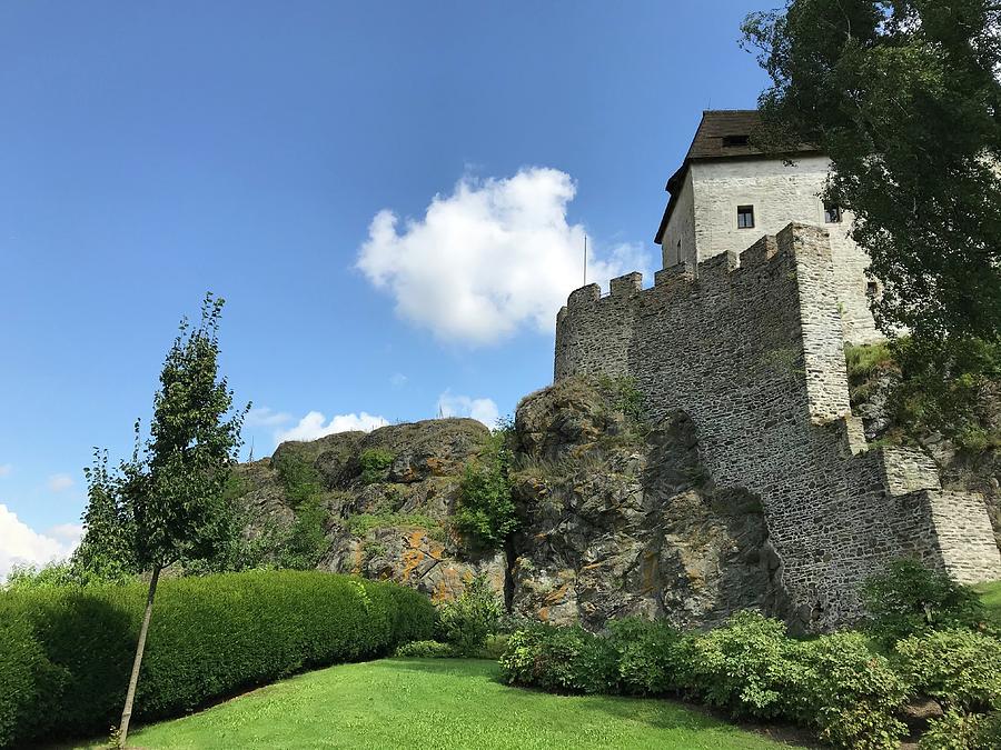 Castle Wall, Kamen, Czechia Photograph by Jan Dolezal