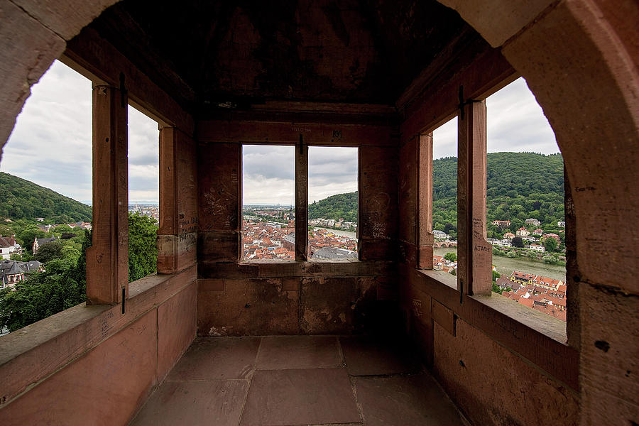 Castle Windows Photograph by Deborah Penland
