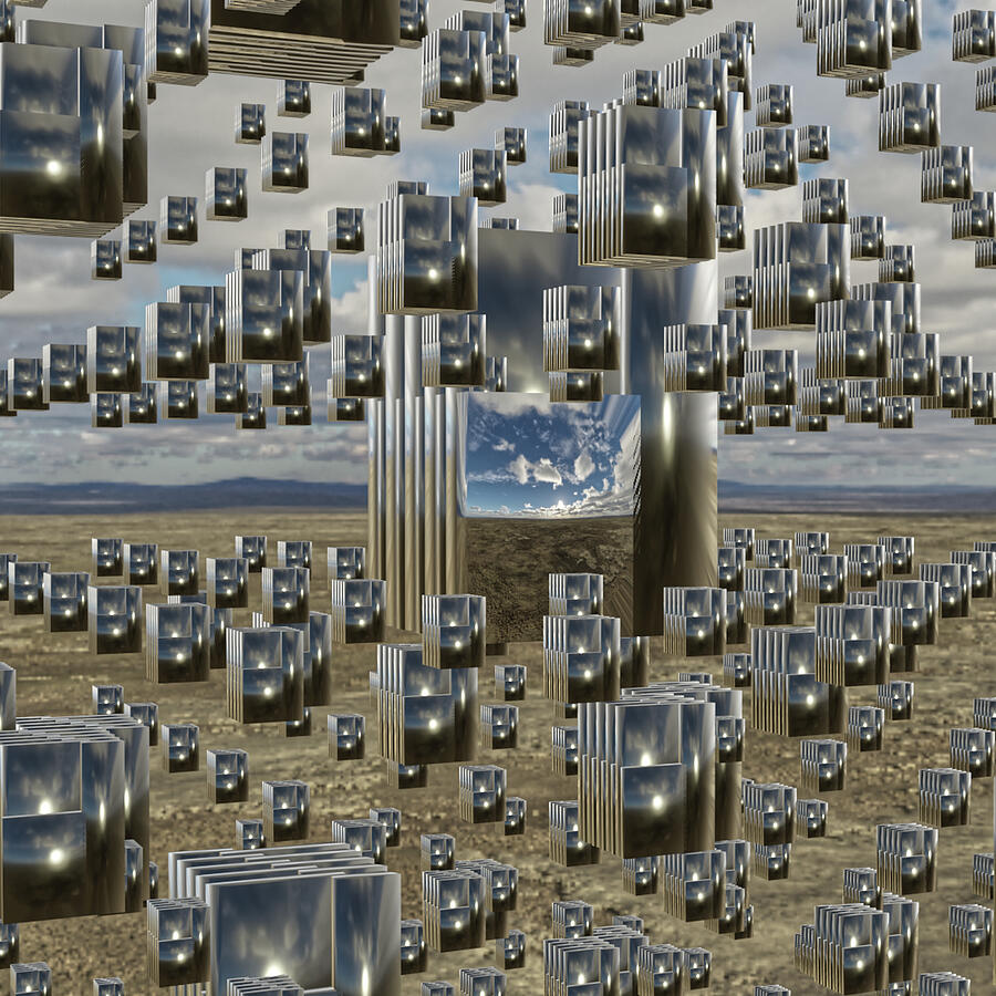 Castles on the Plane Digital Art by Jeff Weiss Castles on the Plane Digital Art by Jeff Weiss