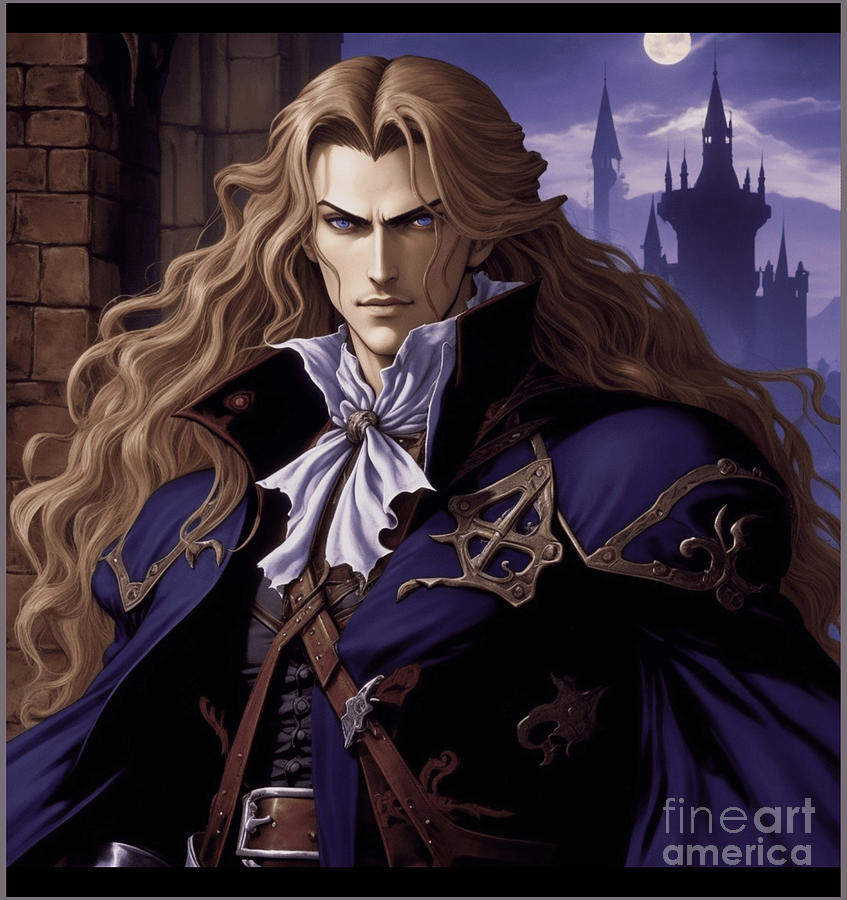 Castlevania Inspired Vampire Digital Art by Joseph Jackowski - Fine Art ...