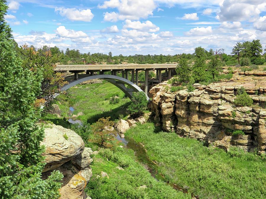 Castlewood Canyon Bridge Photograph by Connor Beekman