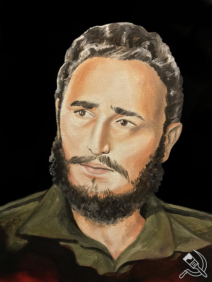 Castro Painting by Solveig Inga - Pixels