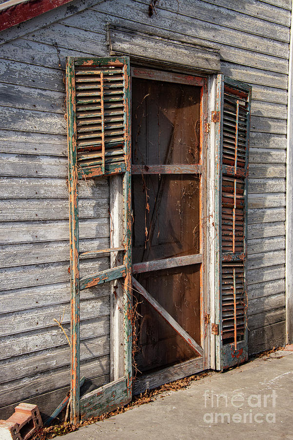Castroville Door and Shutters Photograph by Bob Phillips