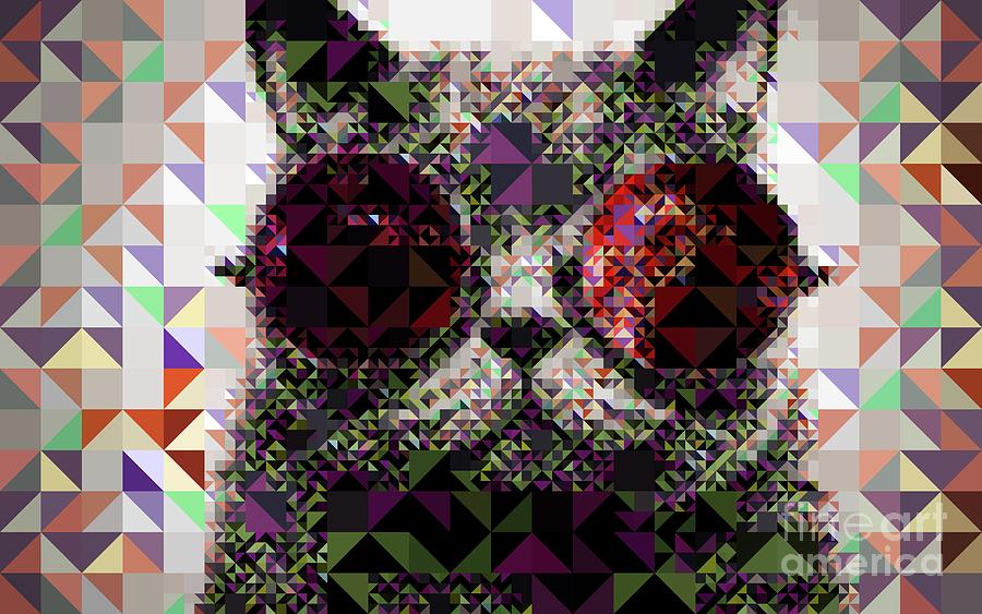 Cool Digital Art - Cat Cool Shades by John Romig