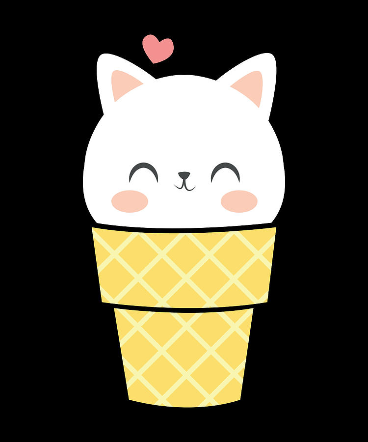 Kawaii Ice Cream Yoga Mat