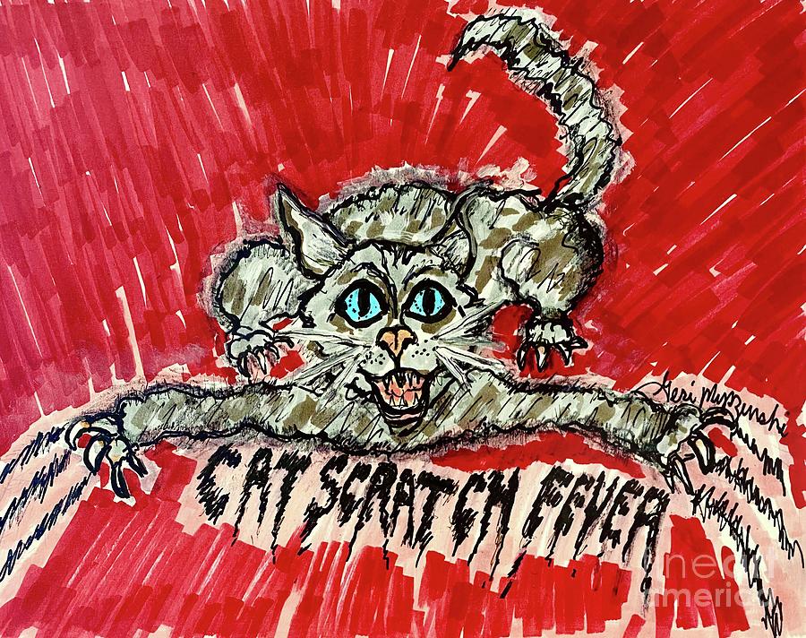 Cat Scratch Fever Ted Nugent Mixed Media