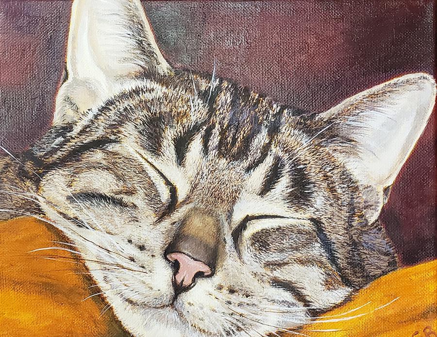 Cat set Painting by Sabina Bonifazi