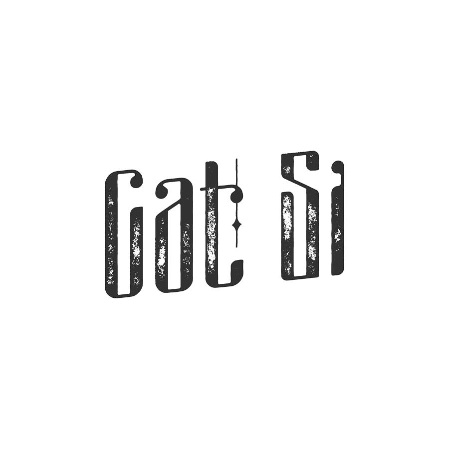 Cat Si Digital Art by TintoDesigns
