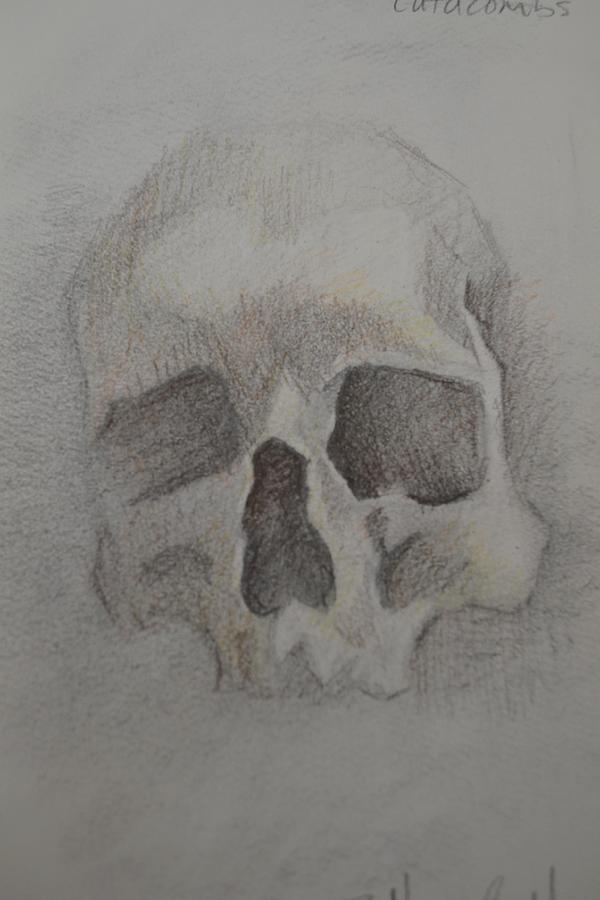 Catacombs #2 Drawing by Brittany Bell Catacombs #2 Drawing by Brittany Bell