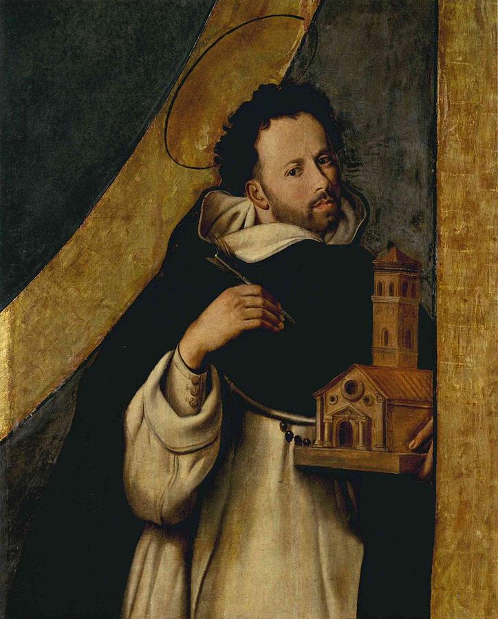 Catala Sant Domenec de Guzman St Dominic Painting by Juan Bautista ...