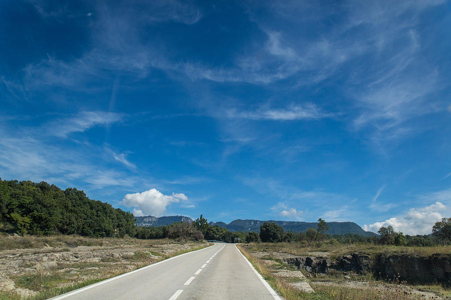 Catalonia C-17 road Photograph by Instants