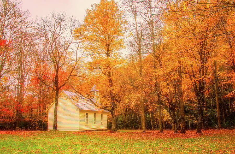 Cataloochee Valley in Autumn by Marcy Wielfaert Cataloochee Valley in Autumn by Marcy Wielfaert