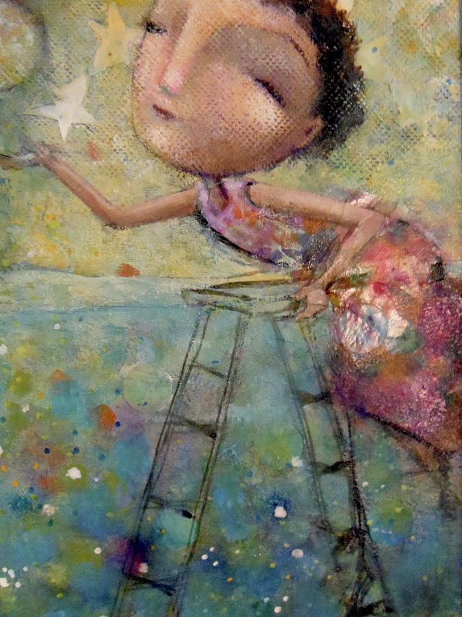 Catch a Falling Star Mixed Media by Eleatta Diver