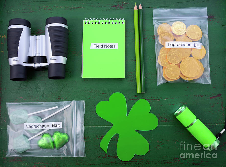 Candy Photograph - Catch a Leprechaun Kit by Milleflore Images