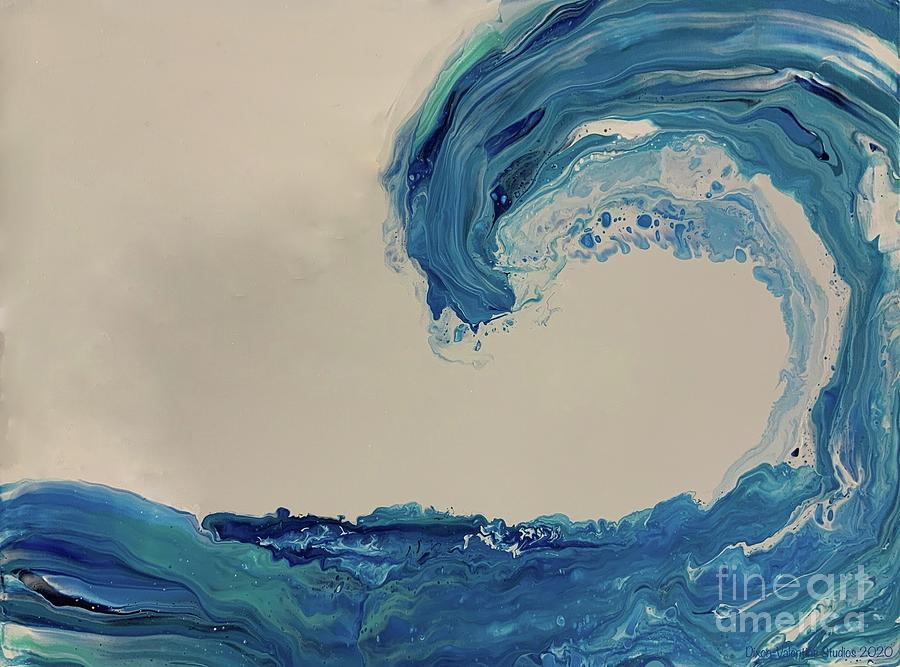 Catch a Wave Painting by Valerie Valentine