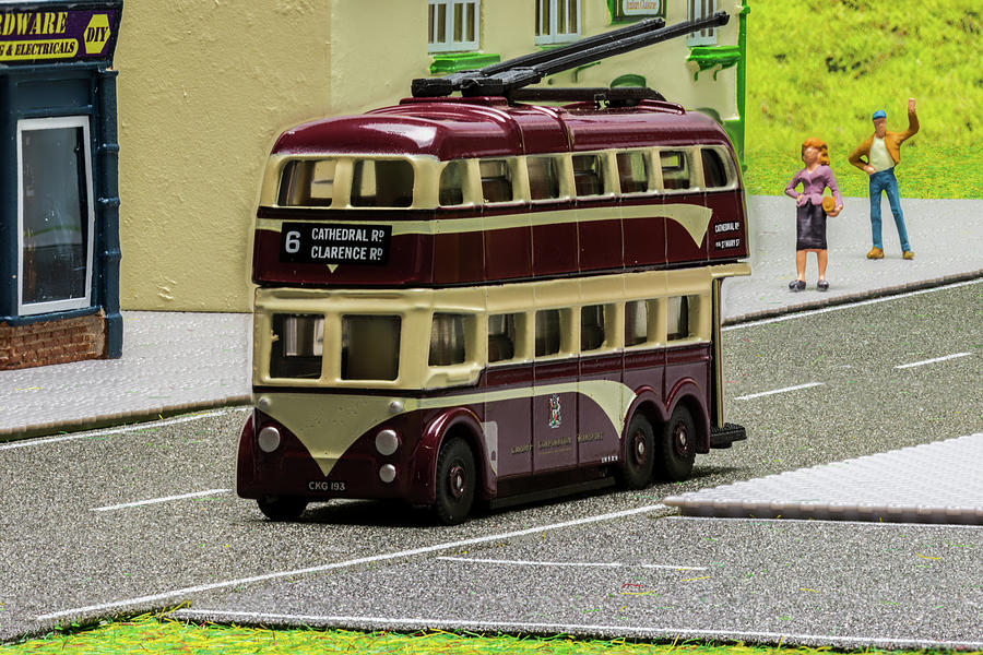 Catch The Trolleybus Photograph