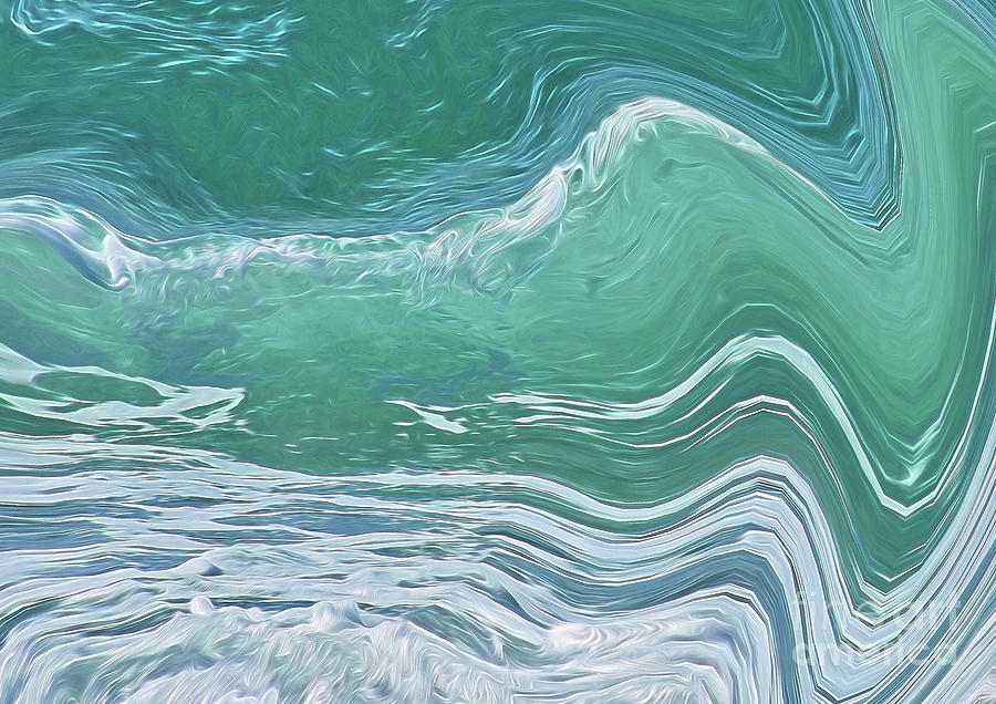 Catching Waves- Wave 4/3 Digital Art by David Hargreaves