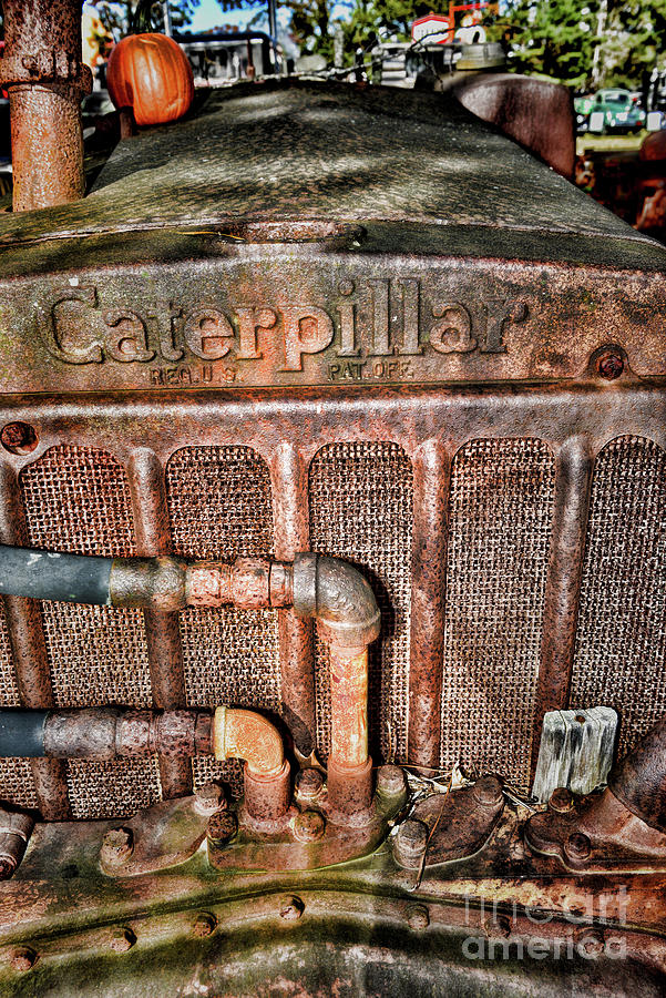 Caterpillar Bulldozer Final Days Photograph by Paul Ward