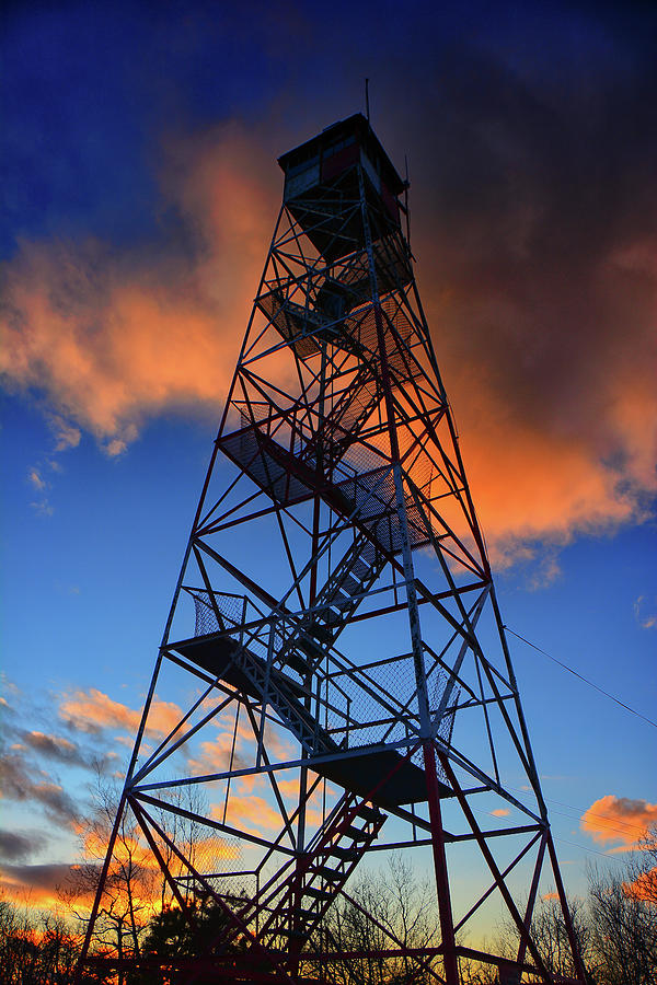 Catfish Fire Tower Photograph by Raymond Salani III