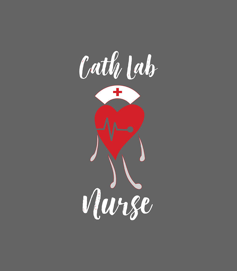 Cath Lab Nurse T Cardiac Nursing Heart Tech Heartbeat Rn For Christmas Digital Art By Thinh 9464