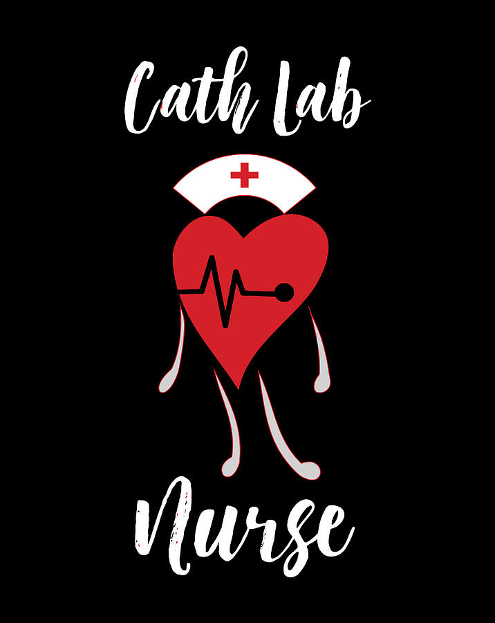 Cath Lab Nurse T Cardiac Nursing Heart Tech Heartbeat Rn Digital Art By Xuan Tien Luong 3386