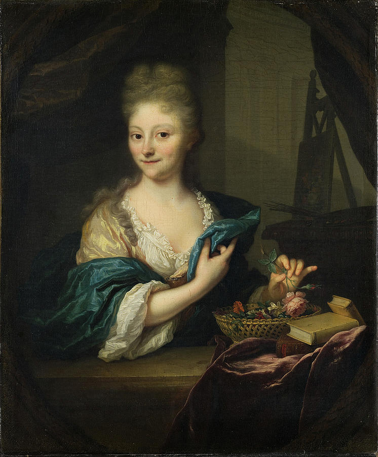 Catharina Backer Painting by Arnold Boonen