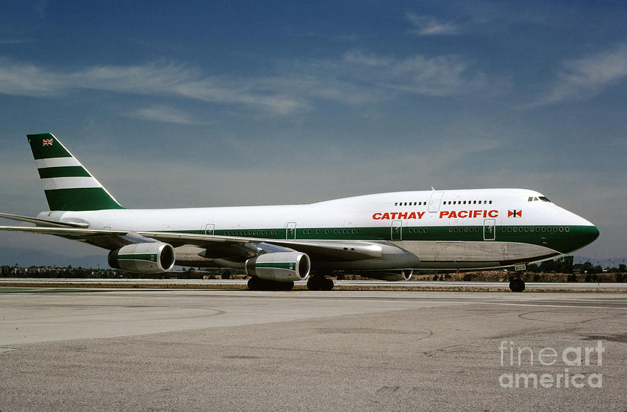 Cathay Pacific Boeing 747, VR-HOS Photograph by Wernher Krutein