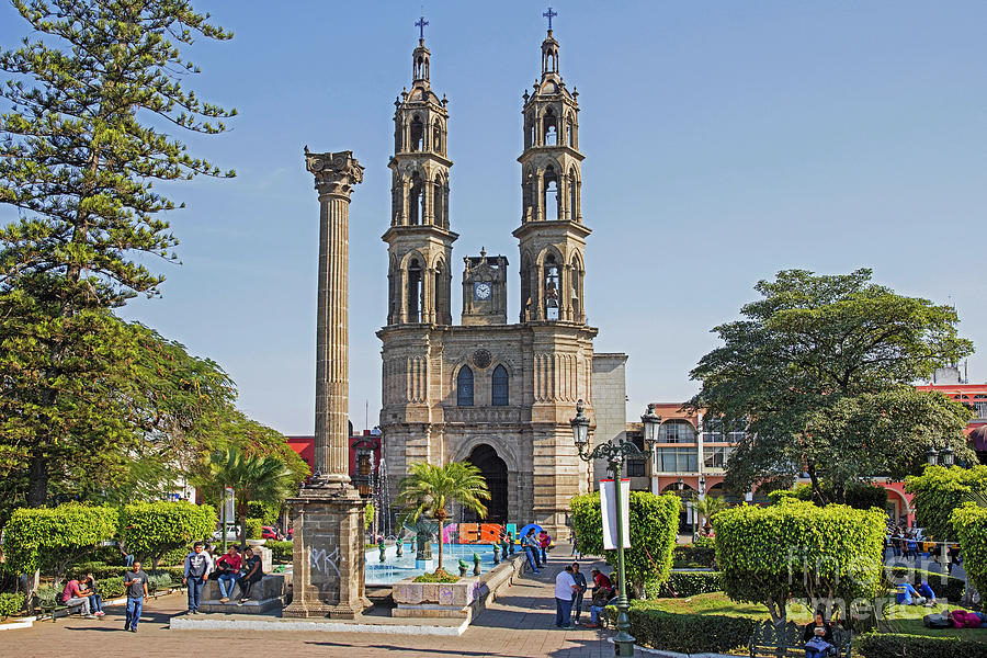Cathedral at Tepic, Nayarit, Mexico Photograph by Arterra Picture Library