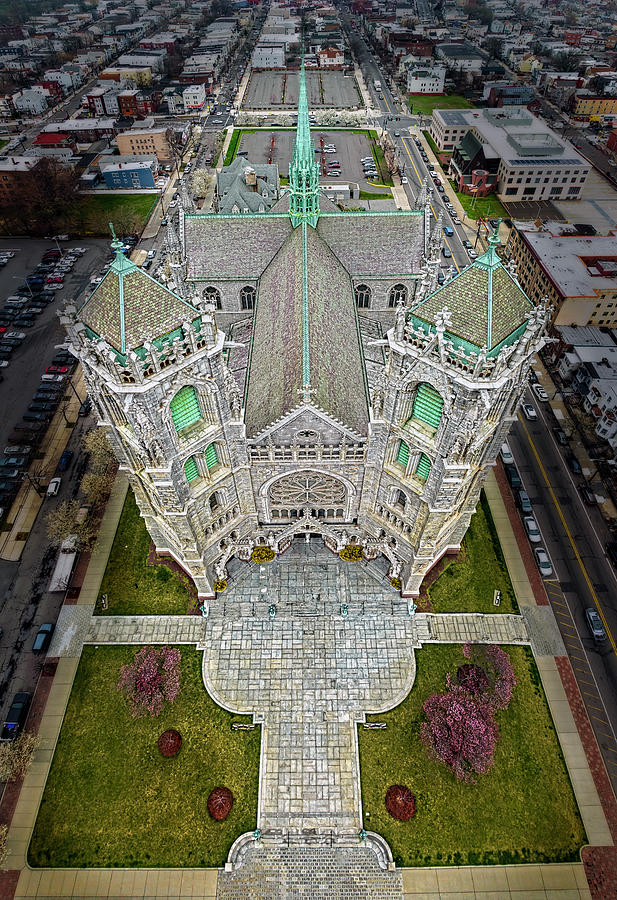 Cathedral Basilica of Sacred Heart NJ Photograph by Susan Candelario