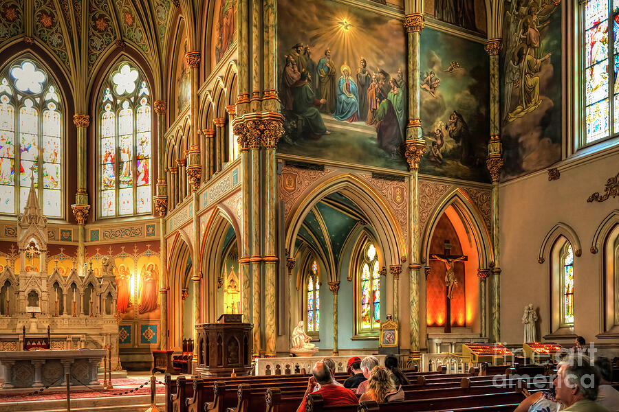 Cathedral Basilica of St. John the Baptist Photograph by Shelia Hunt