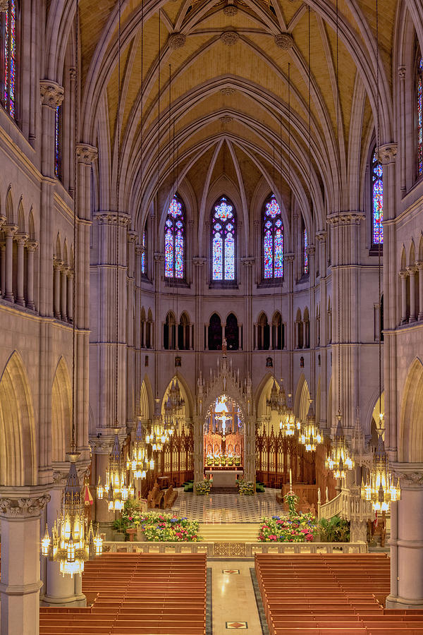 Cathedral Basilica of the Sacred Heart 2 Photograph by Jerry Fornarotto