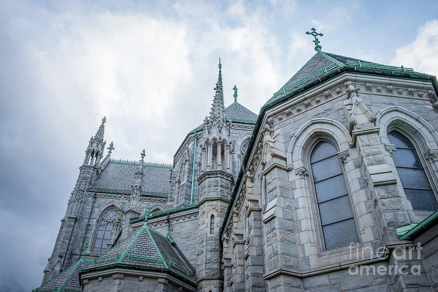 Cathedral Basilica Of The Sacred Heart - Entirety Photograph