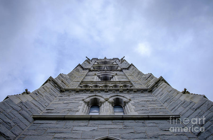 Cathedral Basilica Of The Sacred Heart - Tower View Photograph