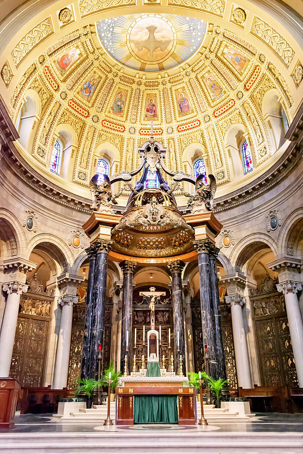 Cathedral Basilica St Louis Photograph by Angie Mossburg - Pixels