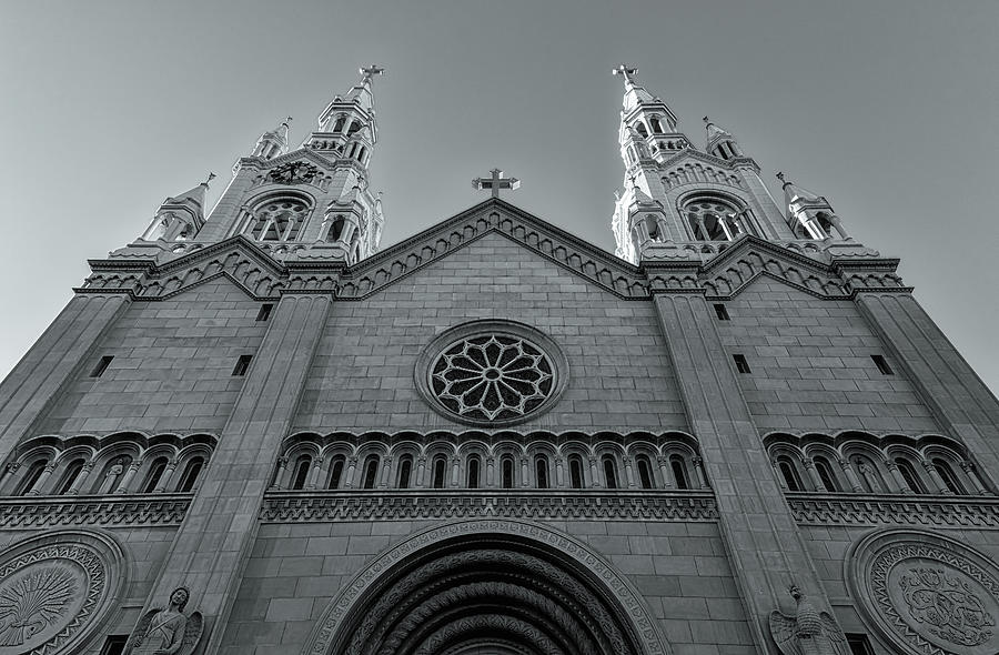 Cathedral Bw Photograph by Jonathan Nguyen