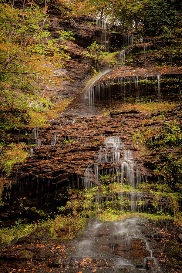 Cathedral Falls Photograph by Arthur Oleary
