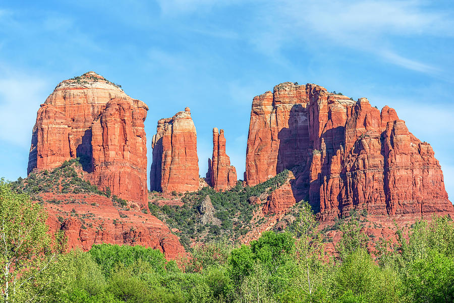 Cathedral Rock In Sedona 1 Photograph by Joseph S Giacalone