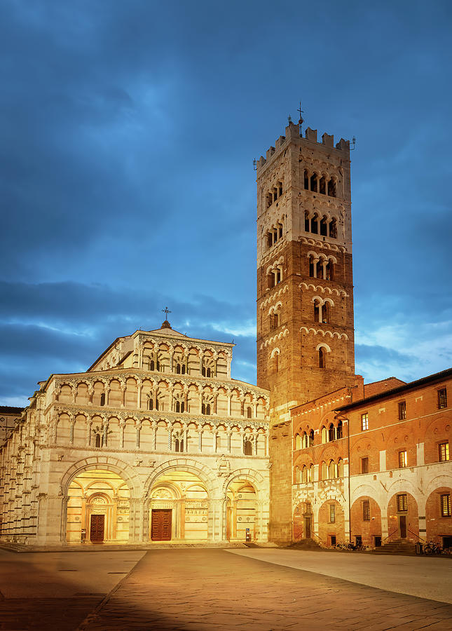 Cathedral Lucca Italy Photograph
