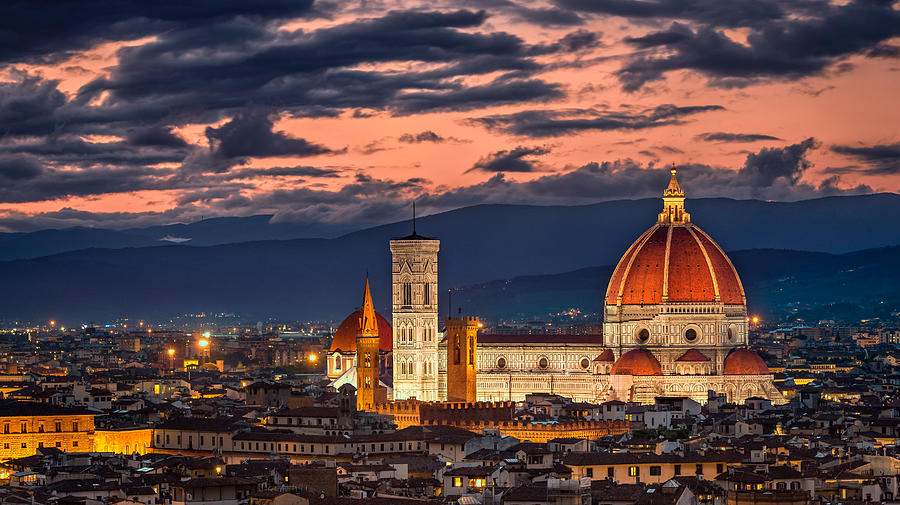 Cathedral of Florence Photograph by Peter Boehringer