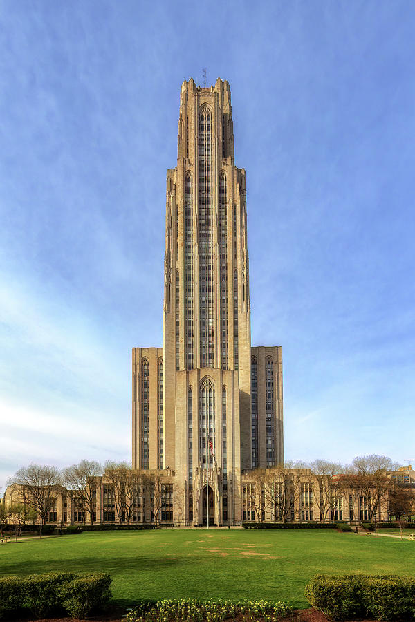 Cathedral of Learning  Photograph by Susan Rissi Tregoning