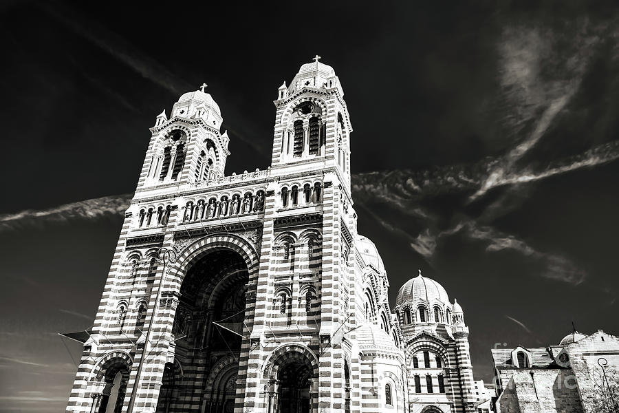 Cathedral of Marseille France Photograph by John Rizzuto