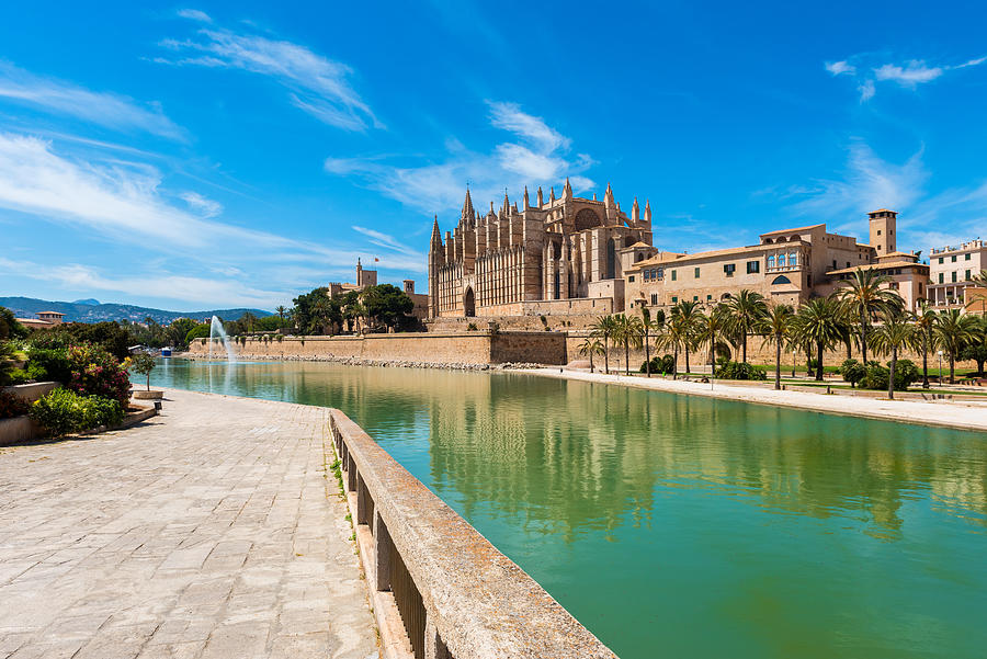 Cathedral of Palma de Mallorca, Spain Photograph by © Allard Schager