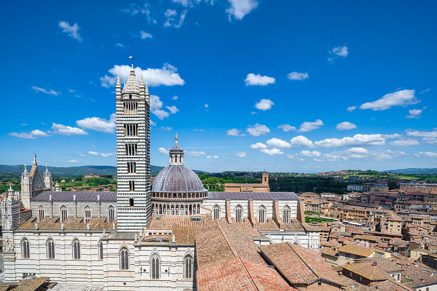 Cathedral of Santa Maria Assunta, Siena, Tuscany Photograph by Mauro Tandoi