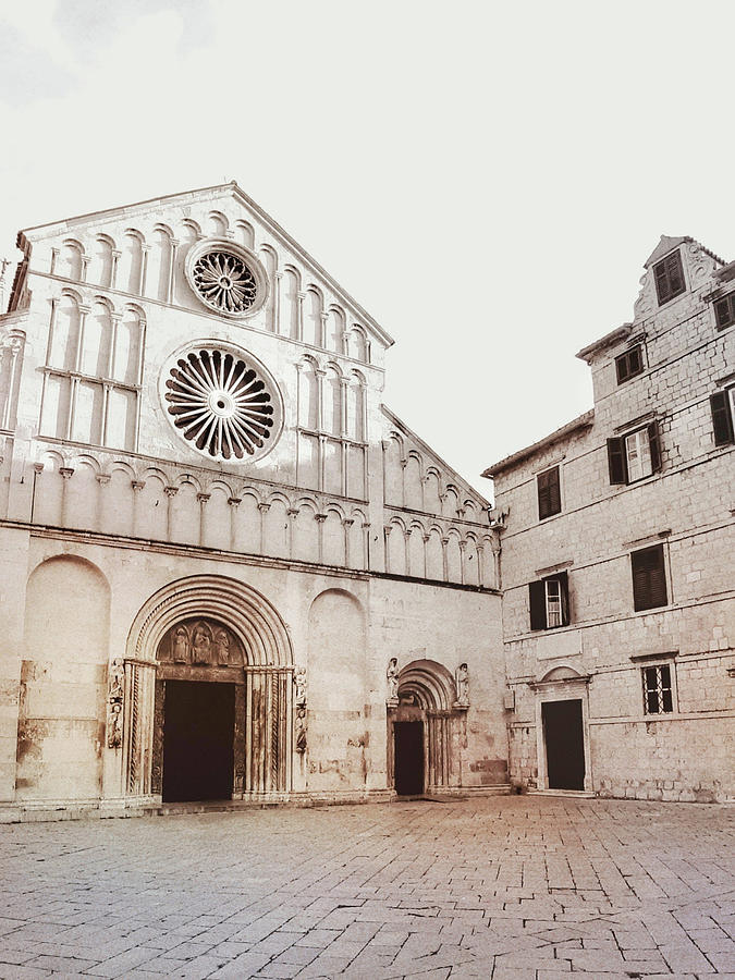 Unique Photograph - Cathedral Of St. Anastasia, Zadar, Croatia  by Antonia Surich