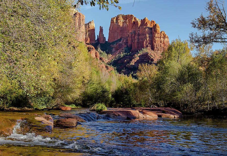 Cathedral Rock and Oak Creek Photograph by Mindy Musick King